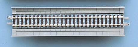 Straight Overhead Viaduct Track HS140 - Fine Track -- 5-1/2"  140mm pkg(2)
