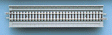 Straight Overhead Viaduct Track HS158.5 - Fine Track -- 6-1/4"  158.5mm pkg(2)