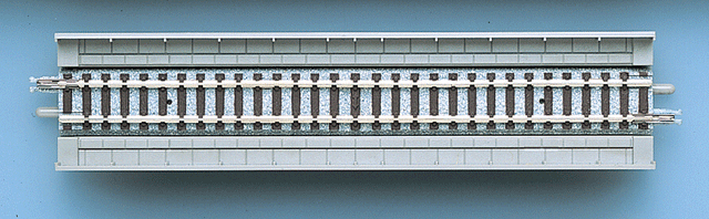 Straight Overhead Viaduct Track HS158.5 - Fine Track -- 6-1/4"  158.5mm pkg(2)