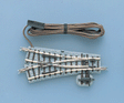 Remote Turnout (Points) N-PY280-15 - Fine Track -- Wye 5-1/2" 140mm Radius, 30 Degree Diverging Routes