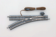Remote Turnout (Points) N-PL280-30 - Fine Track -- Left Hand w/11" 280mm Radius, 30 Degree Diverging Route