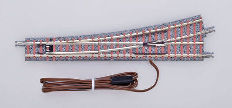 Remote Turnout (Points) N-PL541-15-SY w/Synthetic Ties - Fine Track -- Left Hand