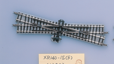 15 Degree Crossing XR140-15 - Fine Track -- Right Hand 5-1/2"  140mm Straight Length
