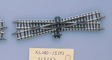 15 Degree Crossing XL140-15 - Fine Track -- Left Hand 5-1/2"  140mm Straight Length