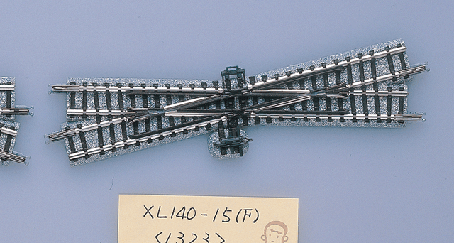 15 Degree Crossing XL140-15 - Fine Track -- Left Hand 5-1/2"  140mm Straight Length