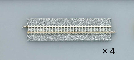 Wide-Roadbed PC Straight S140-WP - Fine Track -- 5-1/2" 140mm pkg(4)