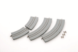 Wide Trolley/Streetcar (Tram) Mini Curve C140-WT - Fine Track -- 5-1/2" 140mm 2 Each 30 & 60 Degree Sections