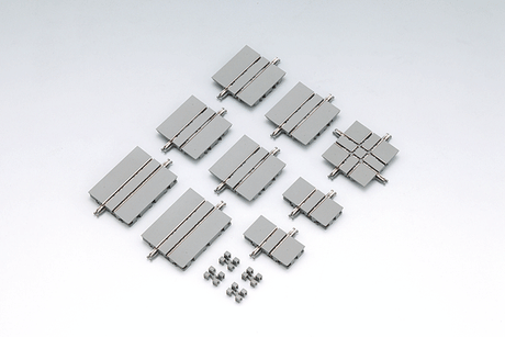 Wide Trolley/Streetcar (Tram) 90 Degree Crossing X37-90-WT - Fine Track -- 4-1/16" 103mm, 1-7/16" 37mm Straight Length