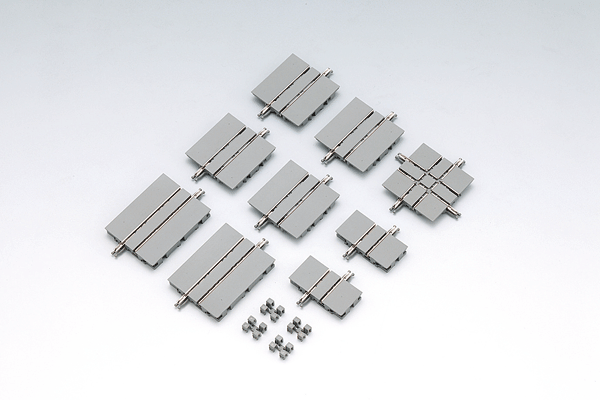Wide Trolley/Streetcar (Tram) 90 Degree Crossing X37-90-WT - Fine Track -- 4-1/16" 103mm, 1-7/16" 37mm Straight Length