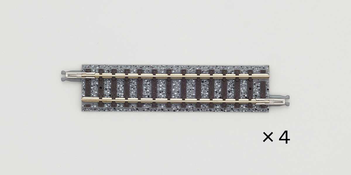 Straight Track S72.5 - Fine Track -- 2-7/8"  72.5mm pkg(4)