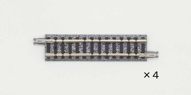Straight Track S70 - Fine Track -- 2-3/4"  70mm pkg(4)