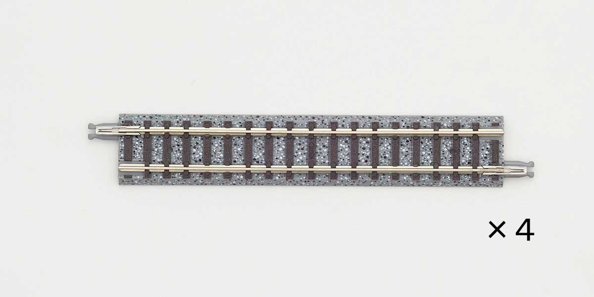 Straight Track S99 - Fine Track -- 3-7/8"  99mm pkg(4)