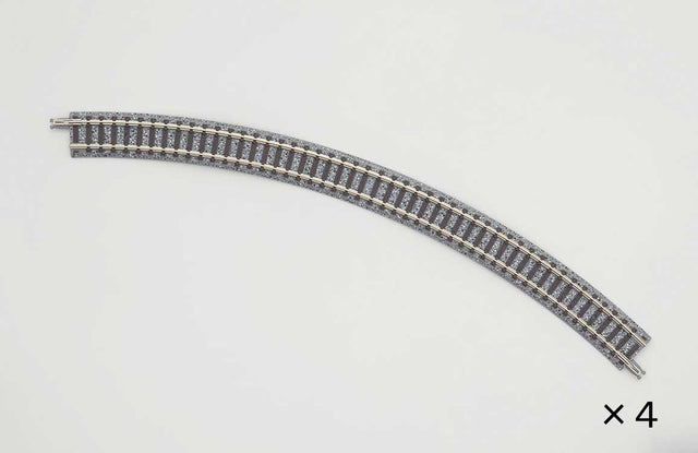 Curve Track C317-45 - Fine Track -- 12-1/2"  317mm Radius, 45 Degrees pkg(4)