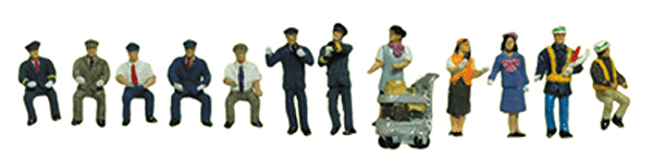 Working People In Uniforms -- pkg(12)