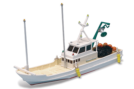 Fishing Boat - Kit -- White