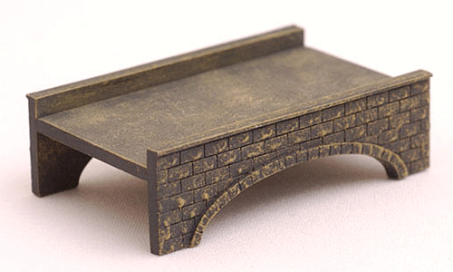 Small Stone Road/Rail Bridge & Culvert Wall Set -- Kit