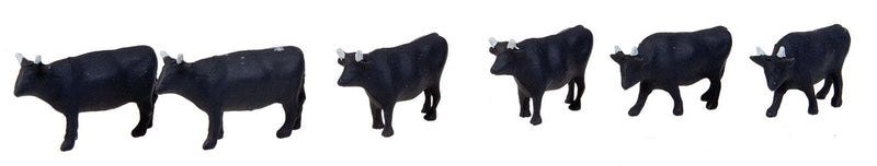 Cows -- Black pkg(6)