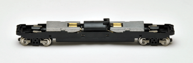 TM-17 Power Chassis, Scale 65' 7-1/2"  20m Long - Standard DC -- 4-3/4"  12cm, 3-9/16"  9cm Truck Spacing, 5/8"  1.6cm Axle Spacing