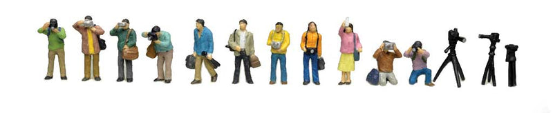 Photographer Figures & Accessories pkg(11)