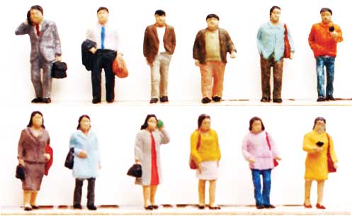 Pedestrians -- Walking People pkg(12)-1