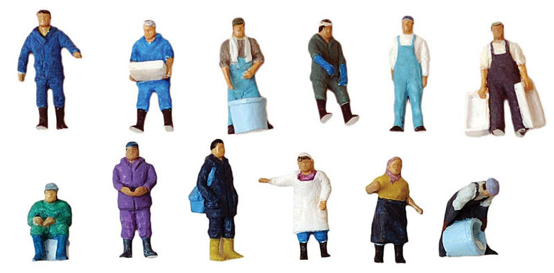 Fishing Port People -- pkg(12)