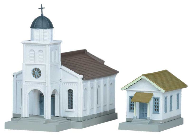 1st Congregational Church -- Kit - 6 x 12 x 9cm