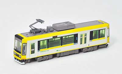 Type 8900 Streetcar - Unpowered -- Tokyo Metropolitan Bureau of Transportation 8907 (2015, white, yellow)
