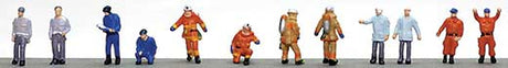 People in Fire Station -- Firefighters pkg(12)