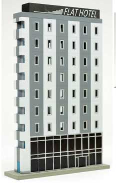 Thin-Profile 9-Story Modern High Rise B -- Kit - 5-1/2 x 2-3/8 x 8-11/16"  14 x 6 x 22cm
