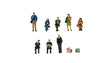 Railroad Passenger B Commuting and Attending School -- pkg(8)