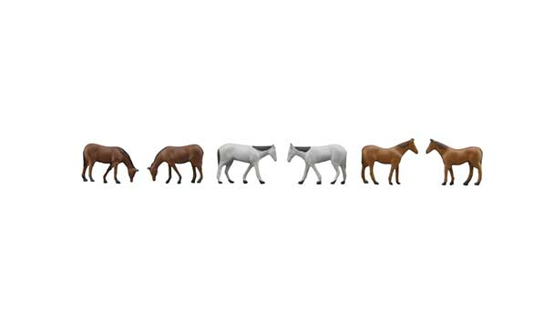 Horses -- Set #2 pkg(6)