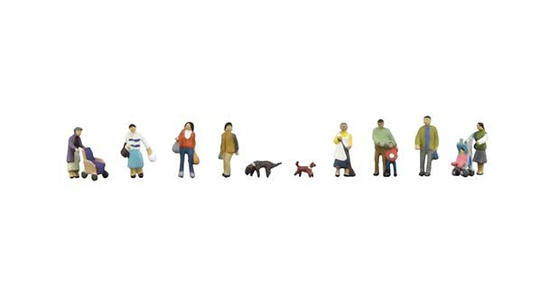 People Around Residential Area -- pkg(8)