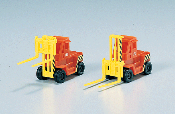 Forklift - Assembled -- Orange, Yellow pkg(2)