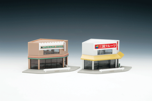 Corner Street Shops -- Kit - Includes 2 Different Storefronts