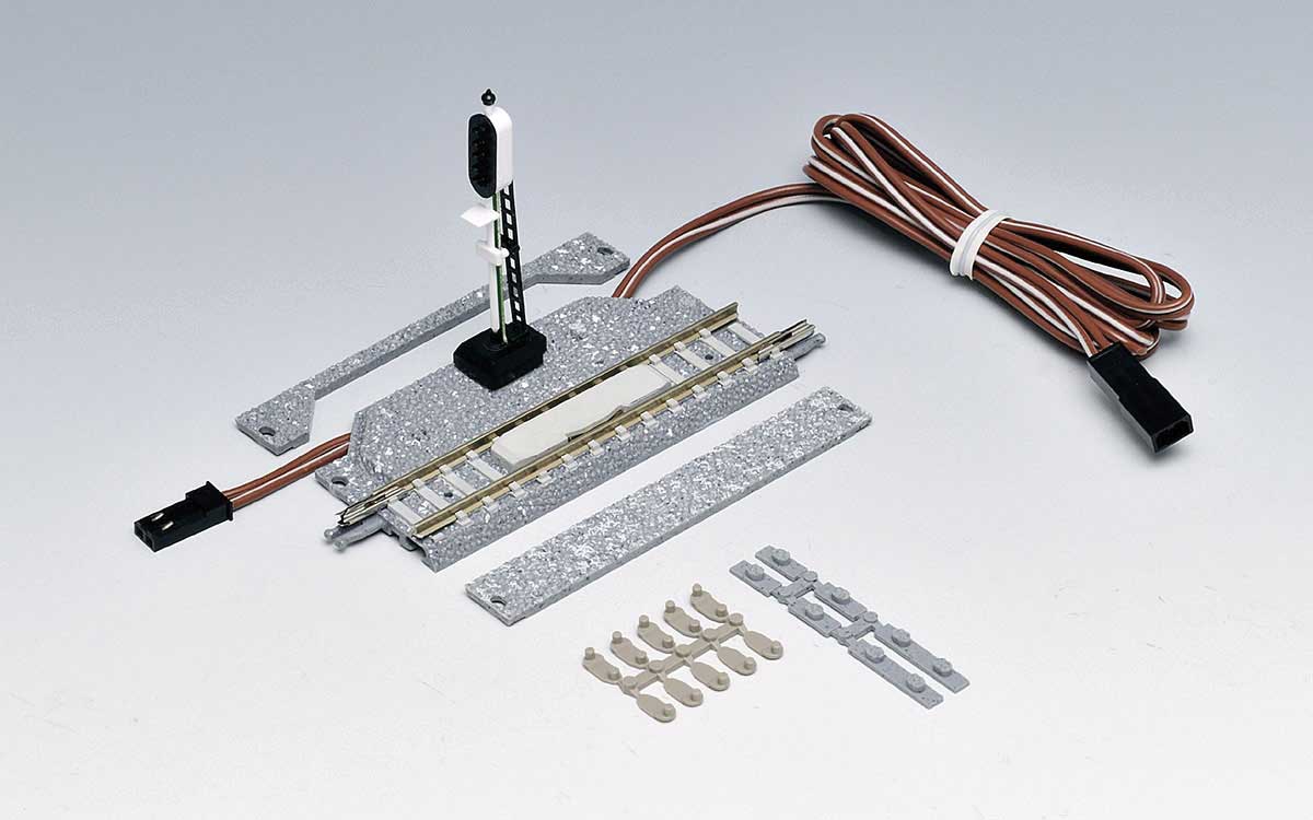TCS 5-Light Block Signal with S70 Wide Track - Fine Track