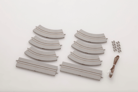 Trolley/Streetcar Track System -- Small Loop Set 4-1/2"  11.4cm Radius