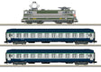 French State Railways SNCF Express Train Digital Starter Set - Sound and DCC -- Class BB 9231 Electric, 2 B9c9x Cars, Track Oval, Mobile Station Controller