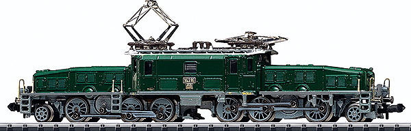 Electric Era III Class Ce 6/8 III Loco -- Swiss Federal Railways SBB (green)
