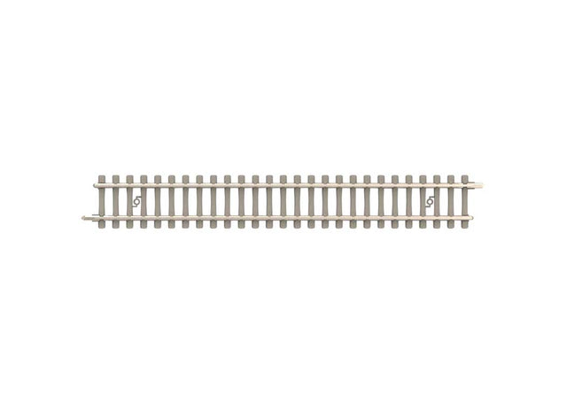 Code 60 Straight Track Section - Nickel Silver Rail, Concrete Ties -- 112.6mm Length pkg(10)