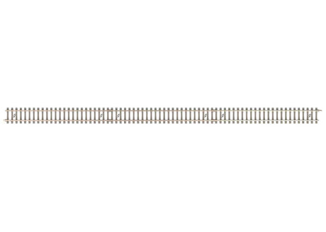 Code 60 Flex Track Section - Nickel Silver Rail, Concrete Ties -- 730mm Length pkg(10)