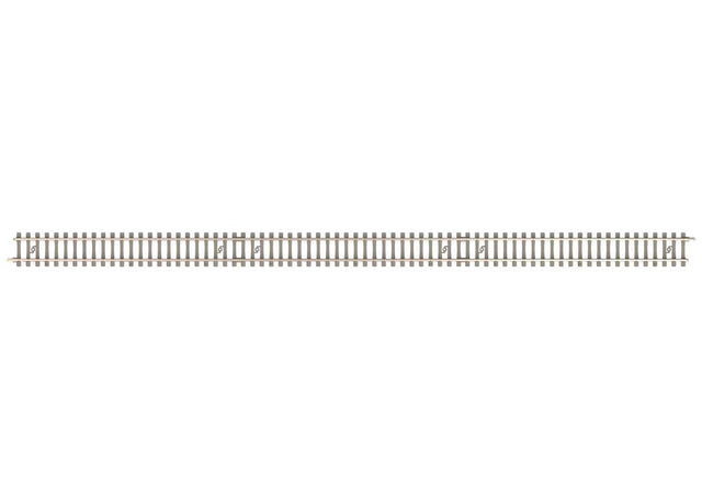 Code 60 Straight Track Section - Nickel Silver Rail, Concrete Ties -- 312.6mm Length pkg(10)