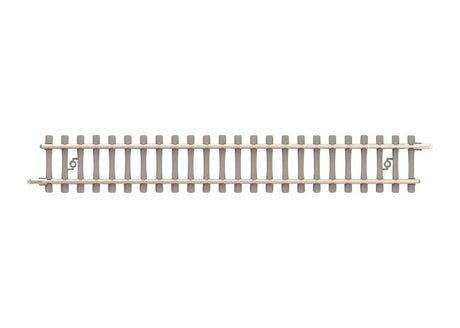 Code 60 Straight Track Section - Nickel Silver Rail, Concrete Ties -- 104.2mm Length pkg(10)
