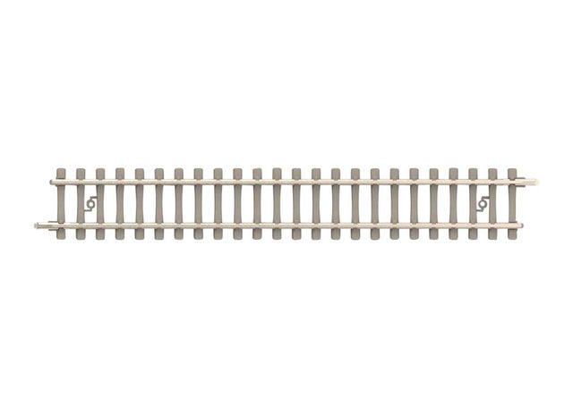 Code 60 Straight Track Section - Nickel Silver Rail, Concrete Ties -- 104.2mm Length pkg(10)