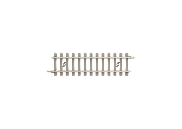 Code 60 Straight Track Section - Nickel Silver Rail, Concrete Ties -- 54.2mm Length pkg(10)