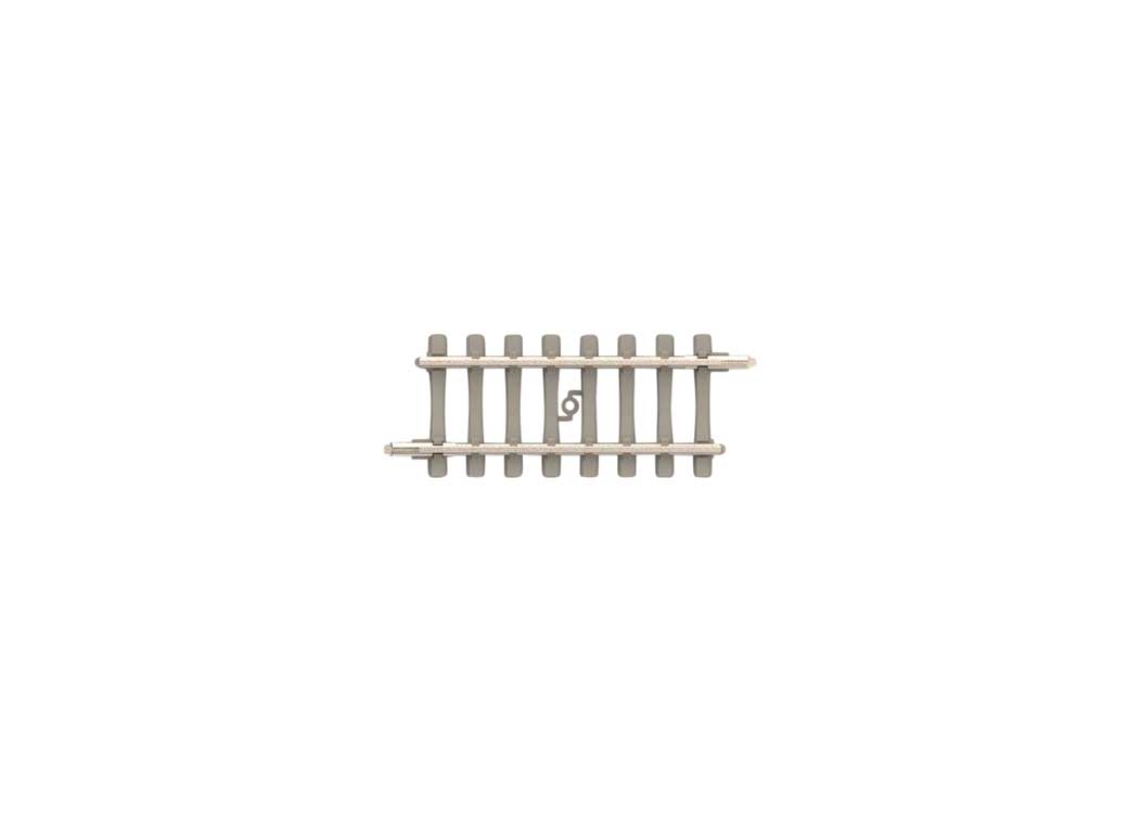 Code 60 Straight Track Section - Nickel Silver Rail, Concrete Ties -- 33.6mm Length pkg(10)
