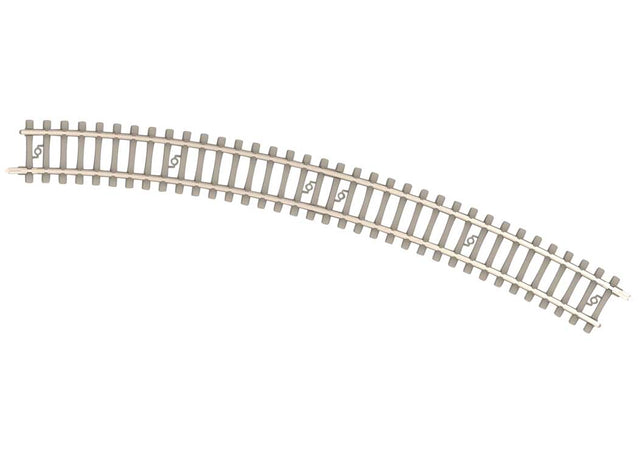 Code 60 Curved Track Section - Nickel Silver Rail, Concrete Ties -- 11-5/8"  295.4mm Radius 2b - 30 Degrees pkg(10)-1