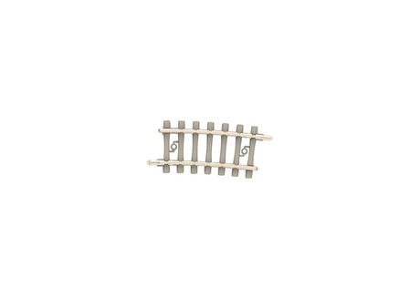 Code 60 Curved Track Section - Nickel Silver Rail, Concrete Ties -- 9"  228.2mm Radius 2 - 7.5 Degrees pkg(10)