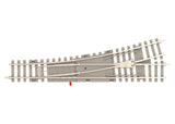 Code 60 Turnout - Nickel Silver Rail, Concrete Ties -- Left Hand 4-7/16" 112.6, Radius 4 - 15 Degrees-1
