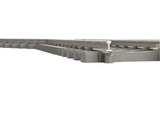 Code 60 30-Degree Crossing - Nickel Silver Rail, Concrete Ties -- 4-1/8"  104.2mm Length-3