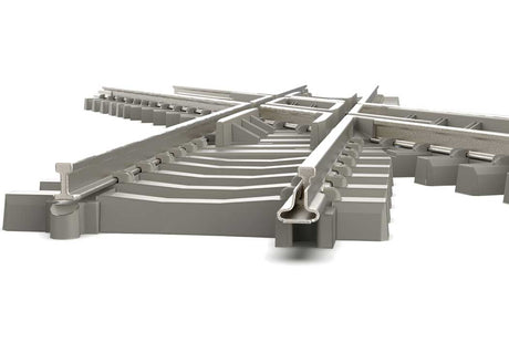 Code 60 30-Degree Crossing - Nickel Silver Rail, Concrete Ties -- 4-1/8"  104.2mm Length-4